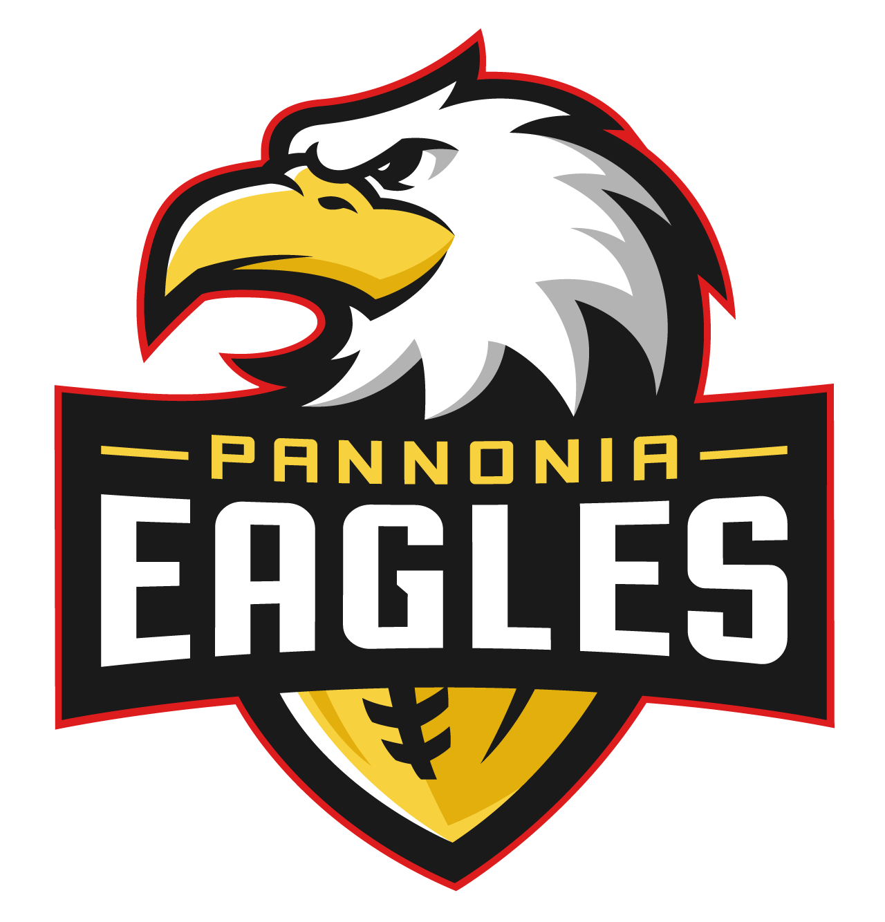 Pannonia Eagles Football Logo
