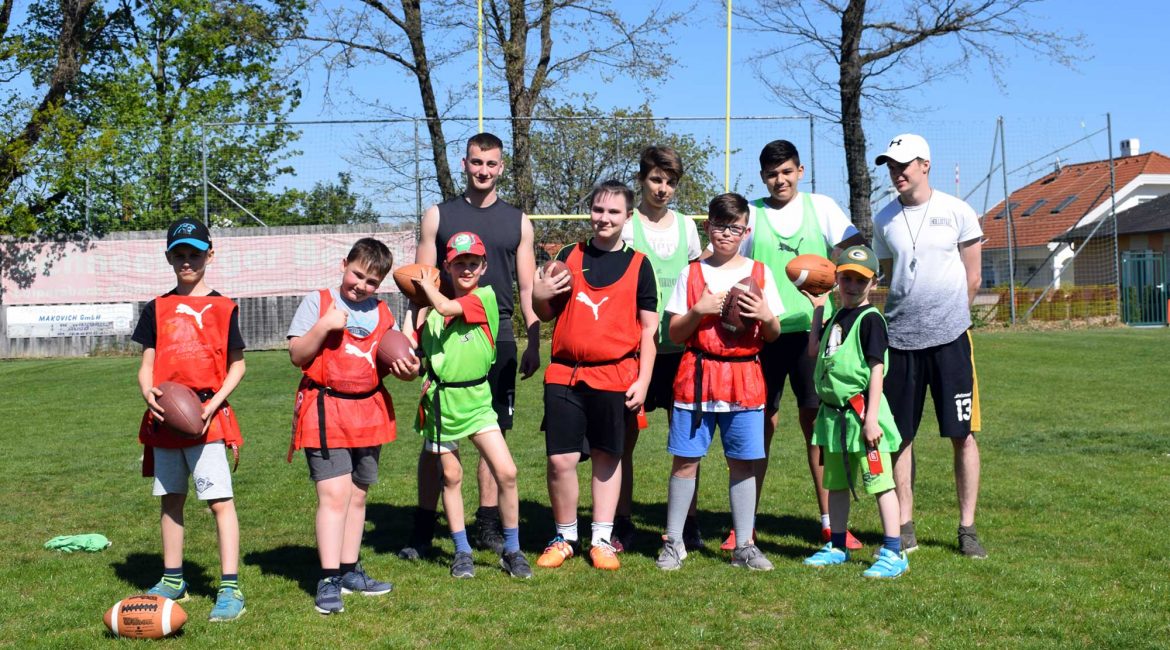 pannonia eagles jugend flag football burgenland