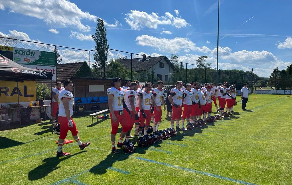 Pannonia Eagles an der Sideline