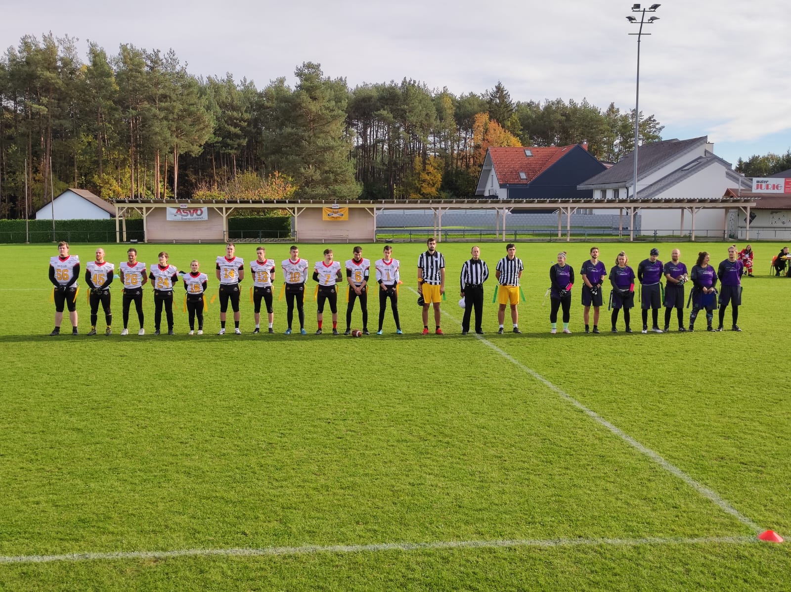 Einlauf fürs Finale